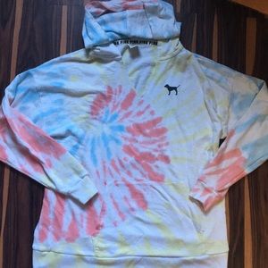 Like new VS Pink lightweight hoodie